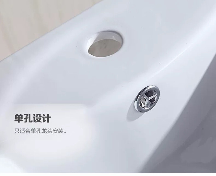 民宿酒店立柱盆陶瓷一体落地式阳臺柱盆洗手盆卫生间洗脸盆