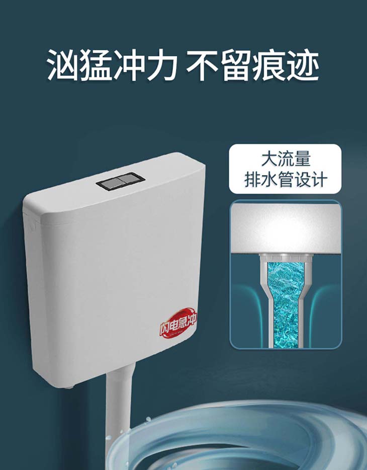 工程陶瓷蹲便器卫生间蹲坑式厕所大便器冲水箱整套装便盆便池