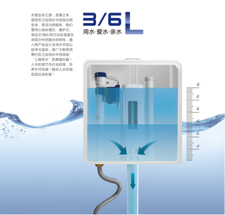 工程陶瓷蹲便器卫生间蹲坑式厕所大便器冲水箱整套装便盆便池