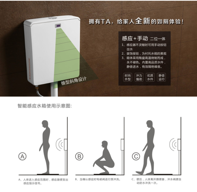 工程陶瓷蹲便器卫生间蹲坑式厕所大便器冲水箱整套装便盆便池